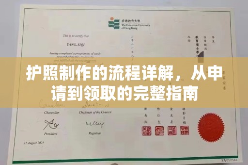 武城护照制作的流程详解，从申请到领取的完整指南